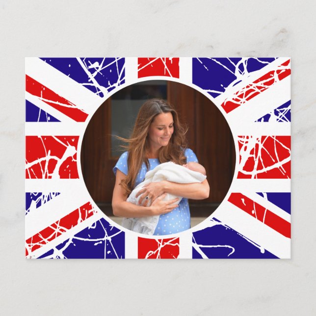 Postal George Royal Baby (Anverso)