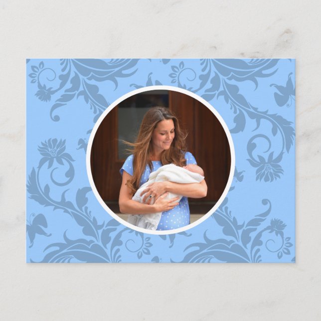 Postal George Royal Baby (Anverso)
