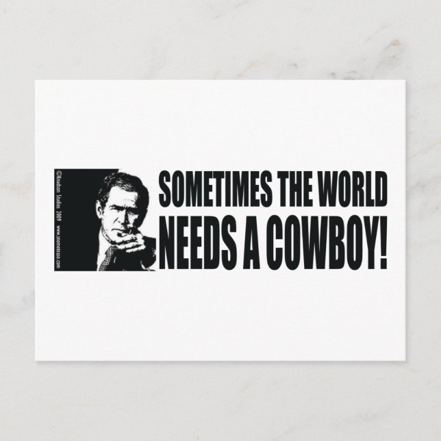 Postal George W Bush (Anverso)