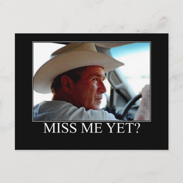 Postal George W. Bush (Anverso)