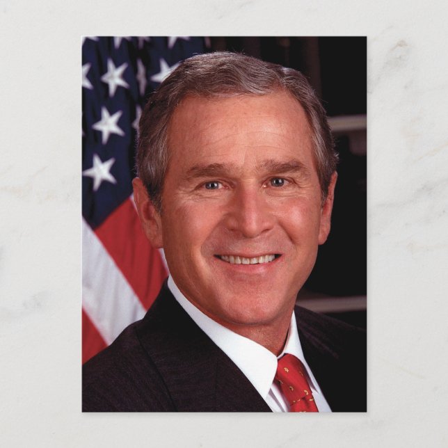 Postal George W Bush (Anverso)