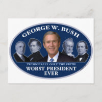 George W. Bush 5.º Peor Presidente
