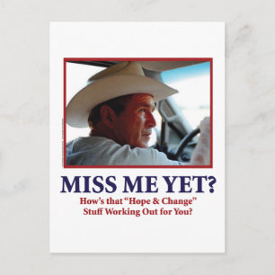 Postal George W Bush - Miss Yo Todavía
