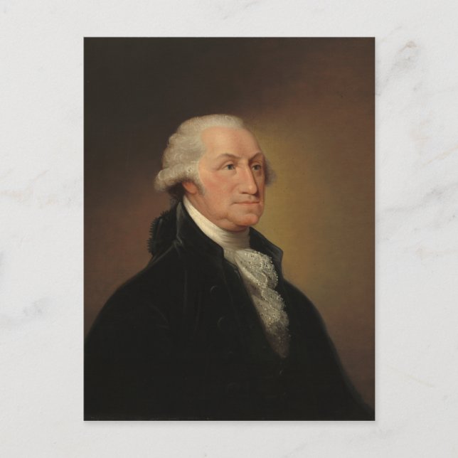 Postal George Washington (Anverso)