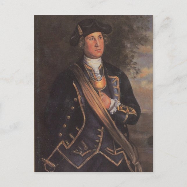 Postal George Washington (Anverso)