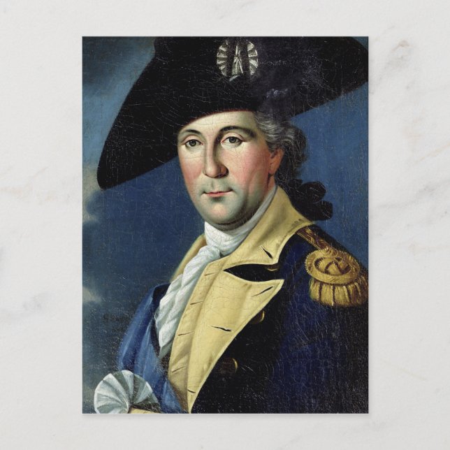 Postal George Washington (Anverso)