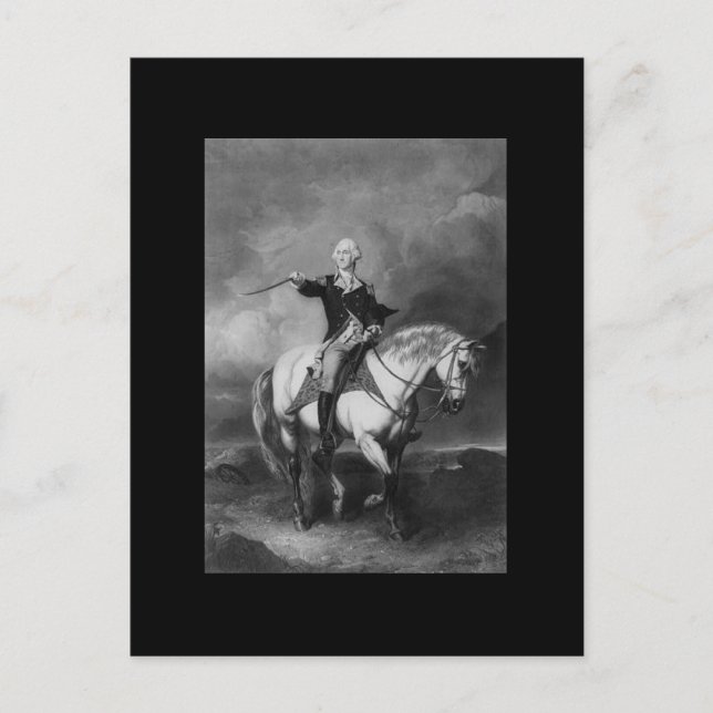 Postal George Washington (Anverso)
