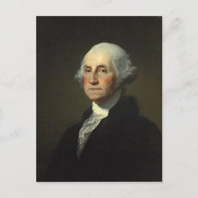 Postal George Washington (Anverso)