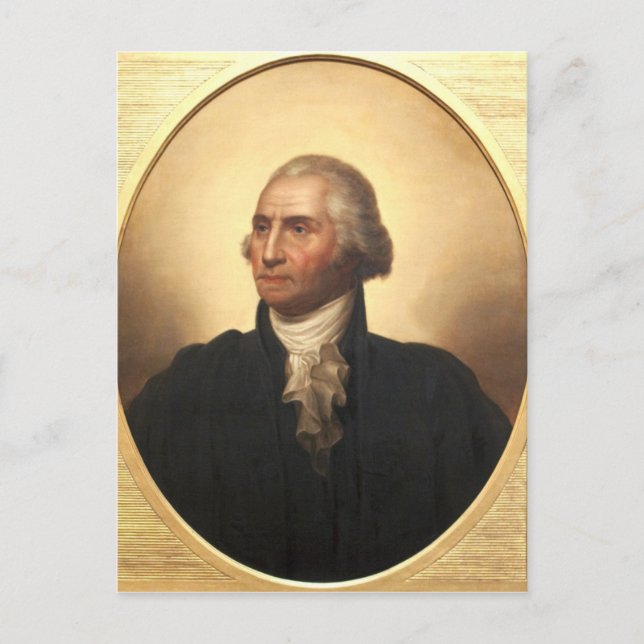 Postal George Washington (Anverso)