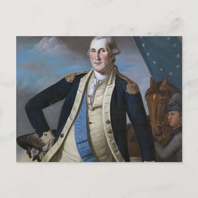 Postal George Washington (Anverso)