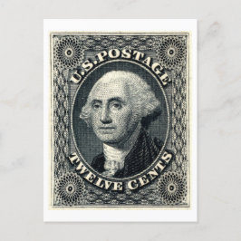 Postal George Washington: 12 centavos de rehén estadounid