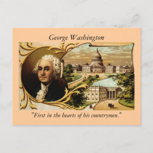 Postal George Washington Postcard