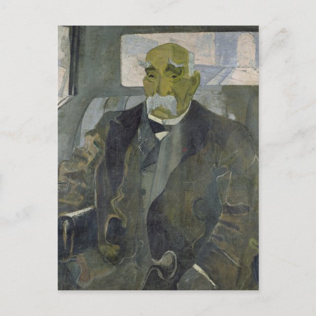 Postal Georges Clemenceau 1928 (Anverso)
