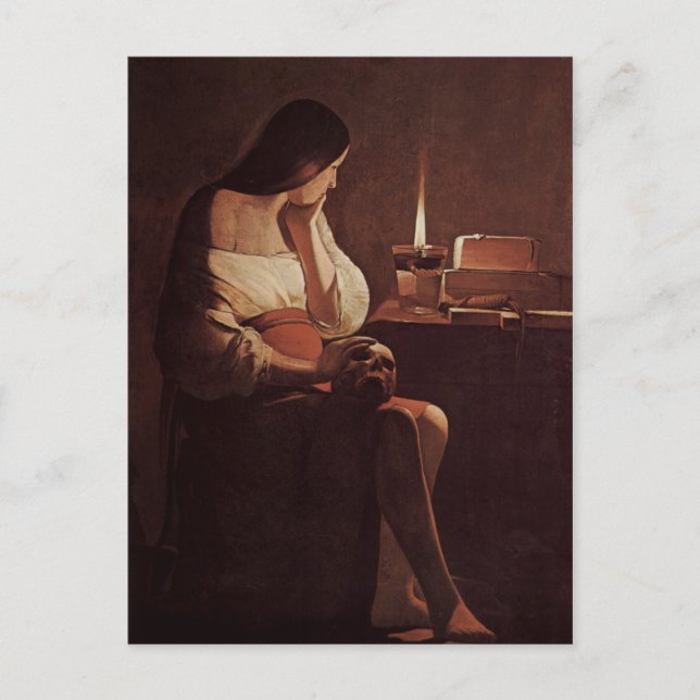 Postal Georges de La Tour Art (Anverso)