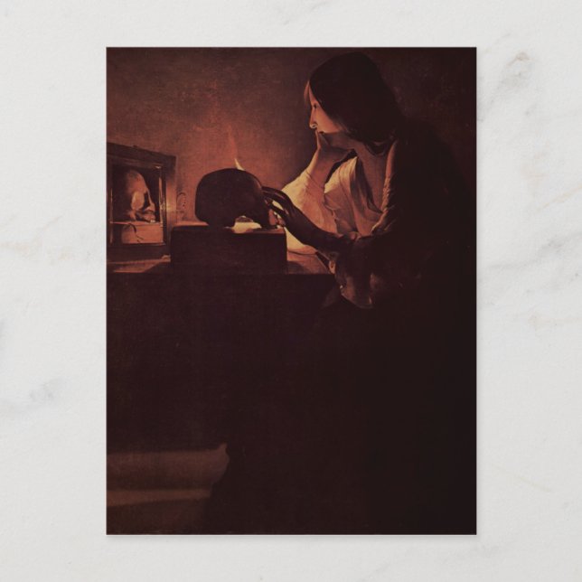 Postal Georges de La Tour Art (Anverso)