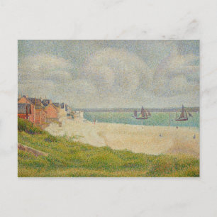 Postal Georges Pierre Seurat   Le Crotoy con vistas a Ups