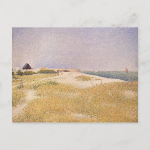 Postal Georges Pierre Seurat   Vista del Fuerte Samson, 1