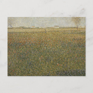 Postal Georges Seurat - La Luzerne, Saint-Denis