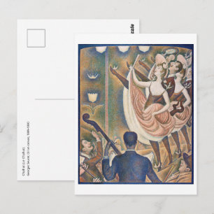 Postal Georges Seurat - Le Chahut