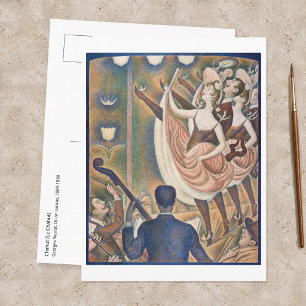 Postal Georges Seurat - Le Chahut