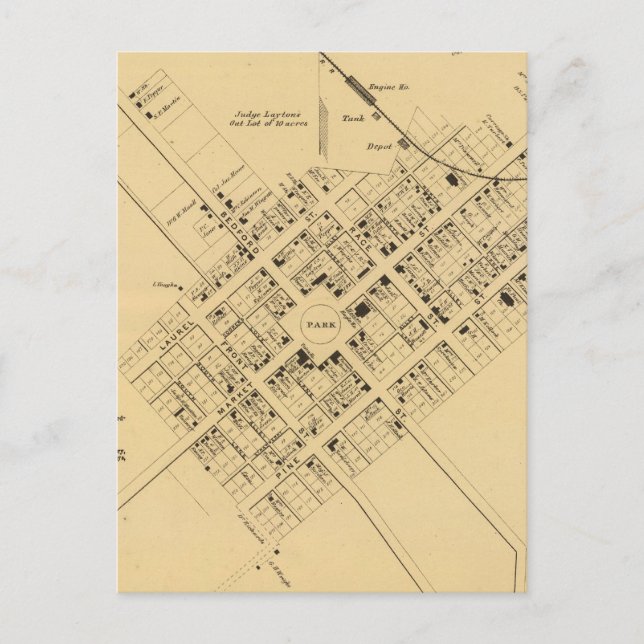 Postal Georgetown (Anverso)