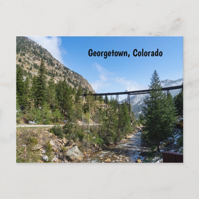 Postal Georgetown, Colorado (Anverso)