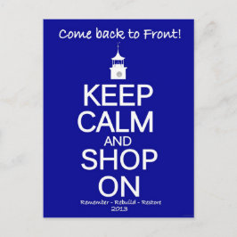 Postal Georgetown South Carolina Fire Recovery Card