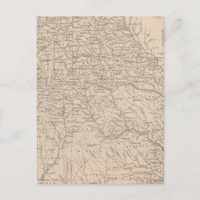 Postal Georgia (Anverso)