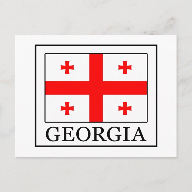 Postal Georgia (Anverso)