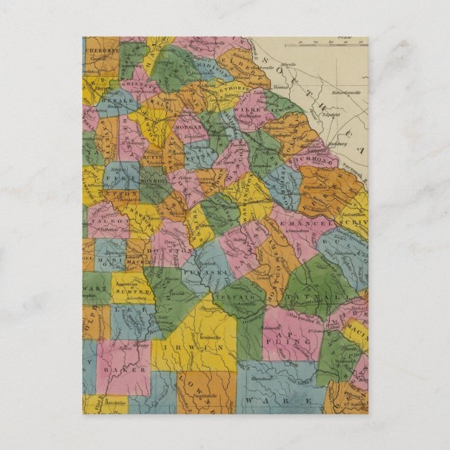 Postal Georgia 4 (Anverso)