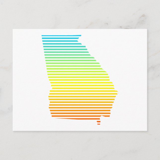 Postal georgia chill fade (Anverso)