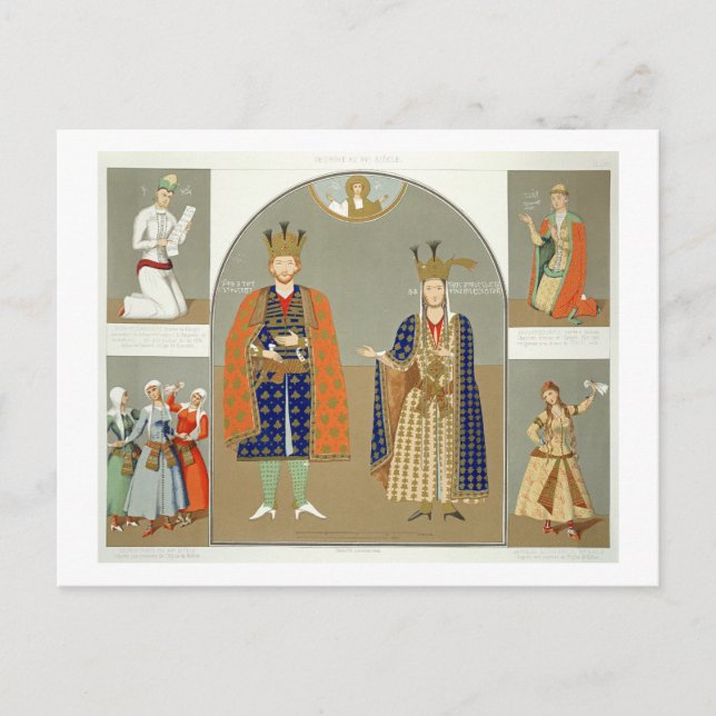 Postal Georgia en el siglo XV: Rey Alejandro I (141) (Anverso)