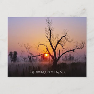 Postal Georgia en mi mente