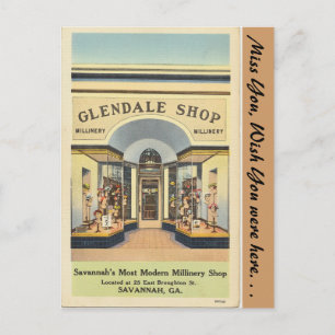 Postal Georgia, Glendale Millinery Shop