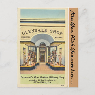 Postal Georgia, Glendale Millinery Shop