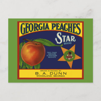 Postal Georgia Peaches