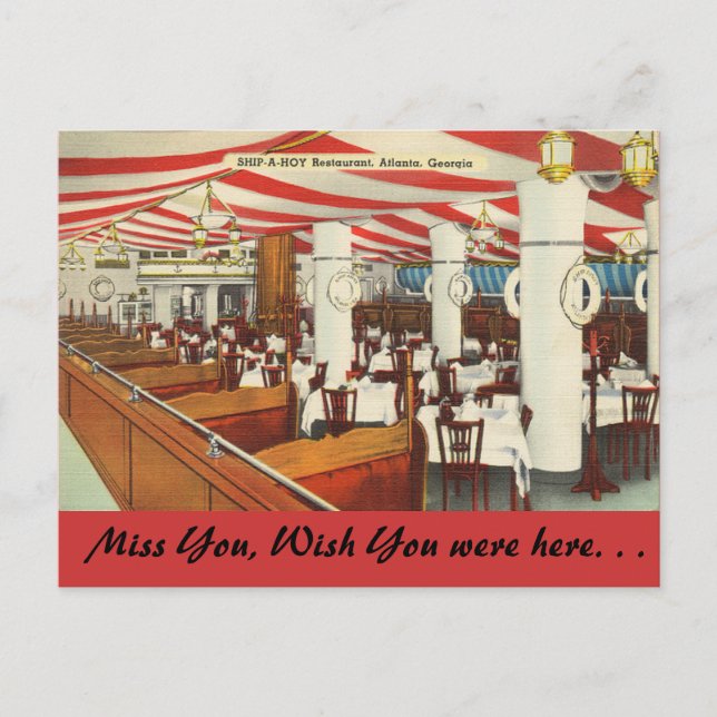 Postal Georgia, Ship-A-Hoy, Atlanta (Anverso)