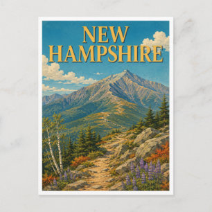 Postal GeoSaga del Monte Washington de New Hampshire