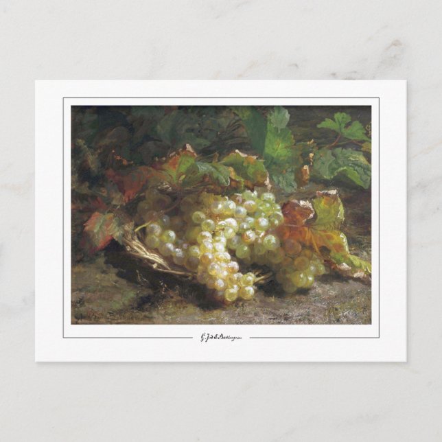 Postal Gerardina van de Sande Bakhuyzen #2 - Bella Artes. (Anverso)