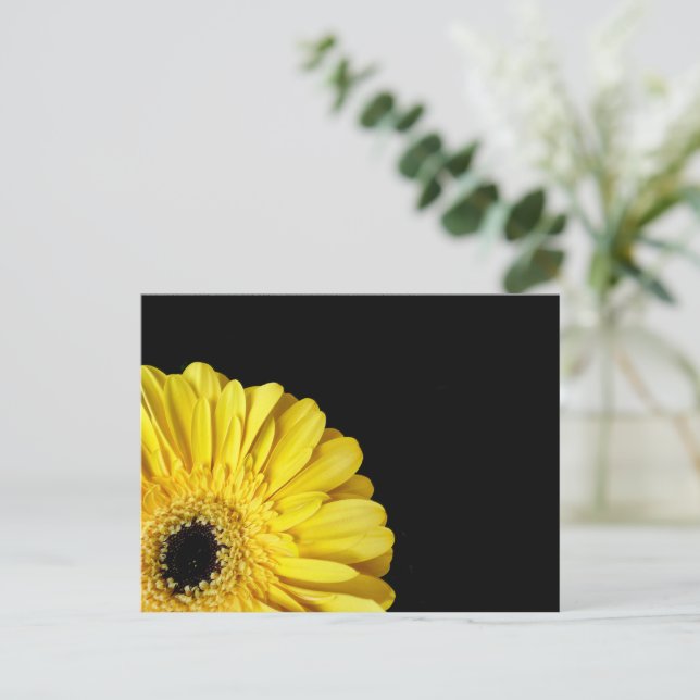 Postal Gerbera Flower (Anverso de pie)