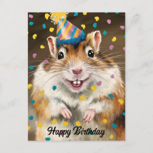 Postal Gerbil confetti mongol