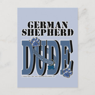 Postal German Shepherd DUDE