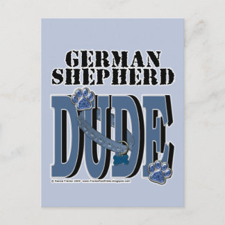 Postal German Shepherd DUDE