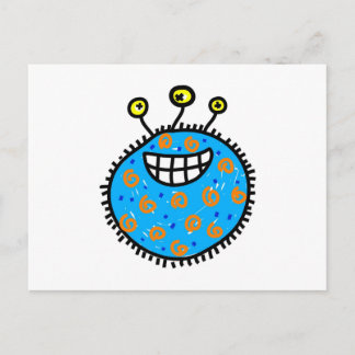 Postal Germen Personalizado azul