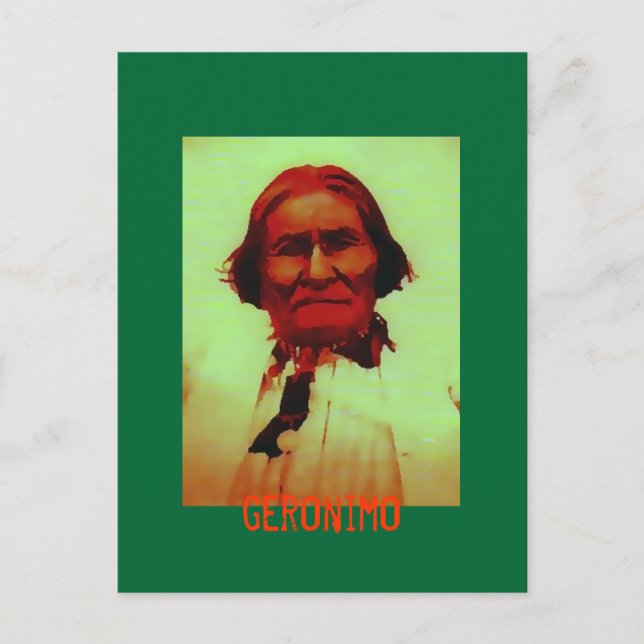Postal Geronimo Postcard (Anverso)