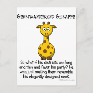 Postal Gerrymandering distritos del Congreso