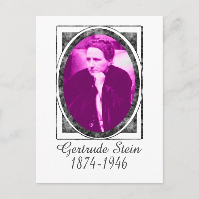 Postal Gertrude Stein (Anverso)
