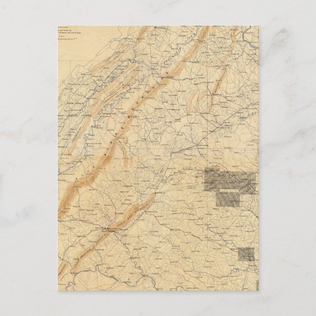 Postal Gettysburg, Virginia (Anverso)