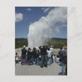 Postal Geyser de vieja fe