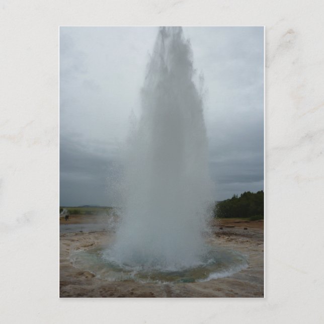 Postal Geysir (Anverso)